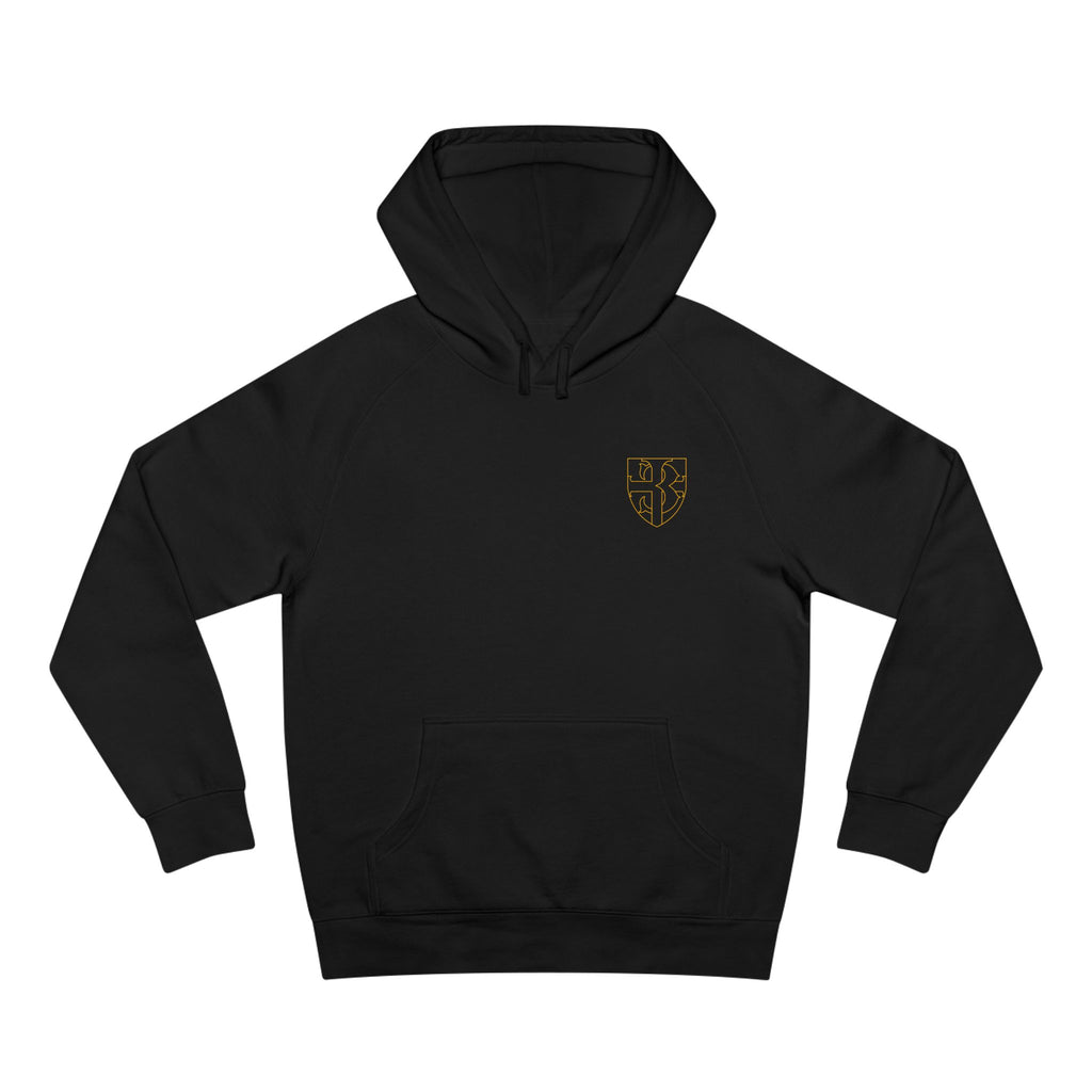 Praying Hands Hoodie – Faith 'Thy Will' Graphic Back Sweatshirt