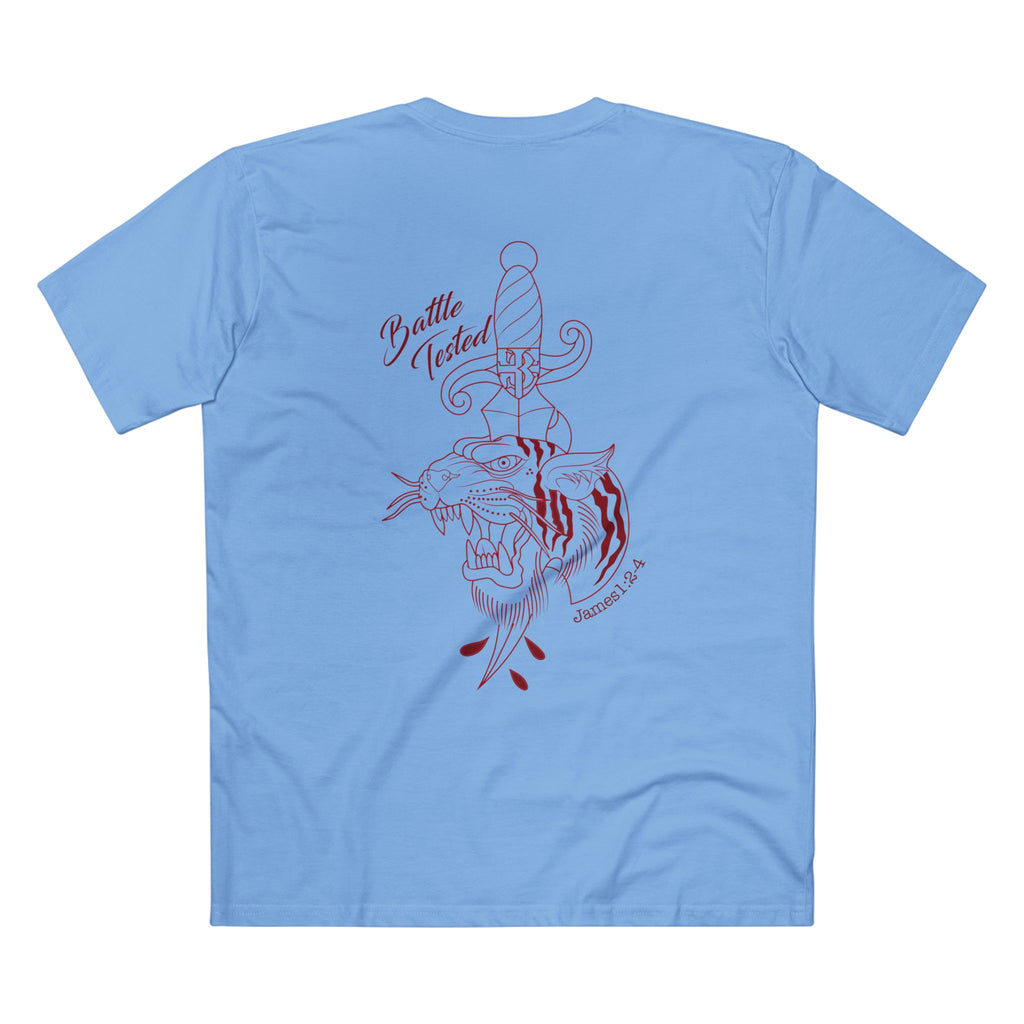 "Battle Tested" Vintage Tattoo Style T-Shirt